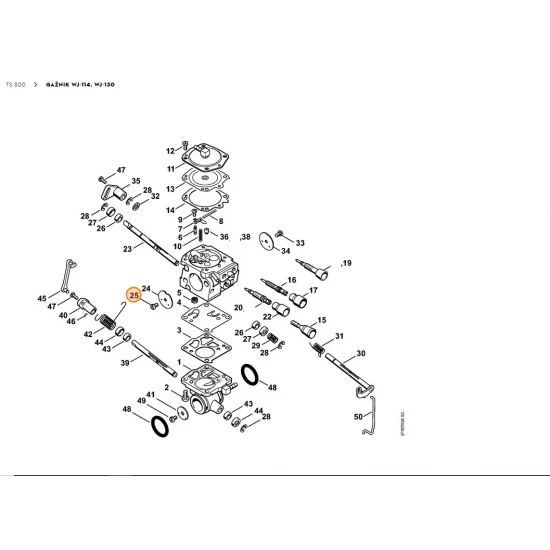 STIHL   Śruba z łbem półokrągłym 1121 122 7102